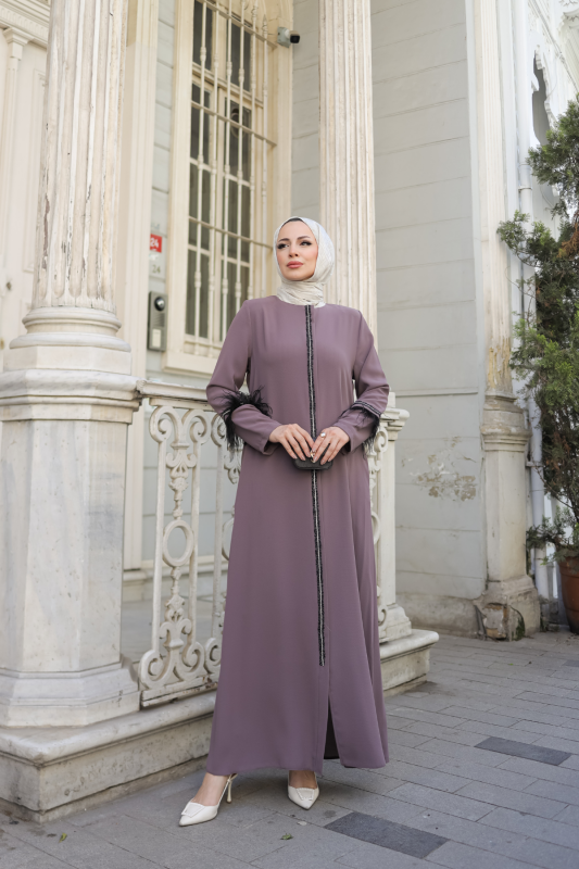 Tüyla Ferace Gülkurusu - 9027 - 5