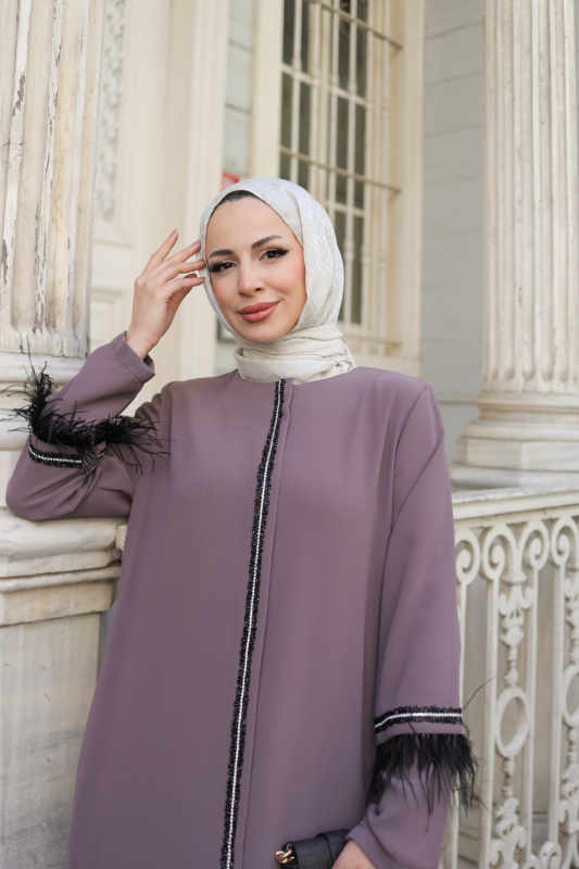 Tüyla Ferace Gülkurusu - 9027 - 7