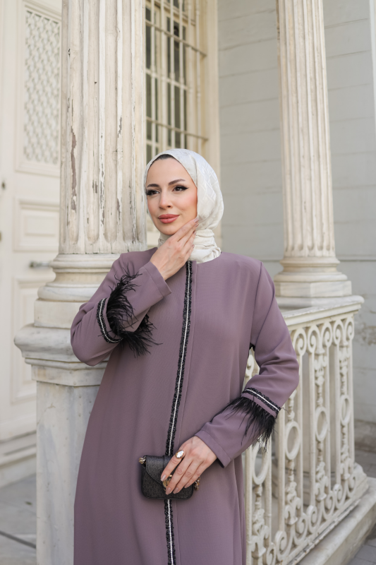 Tüyla Ferace Gülkurusu - 9027 - 8