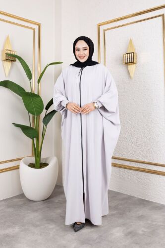 YARASA ABAYA Beyaz - 2328 - 2