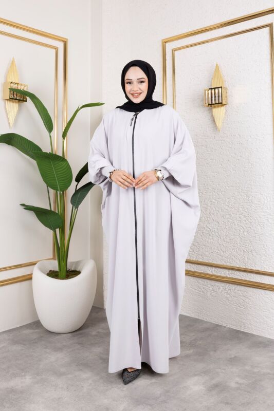YARASA ABAYA Beyaz - 2328 - 2