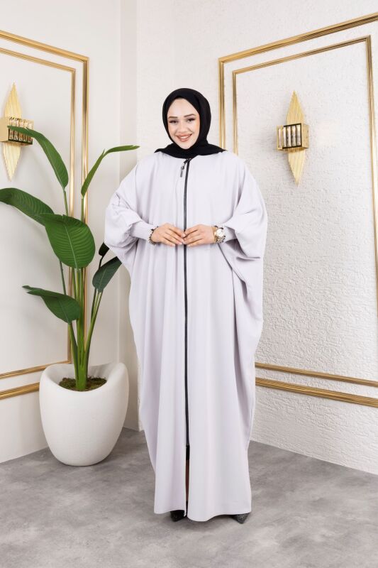 YARASA ABAYA Beyaz - 2328 - 4