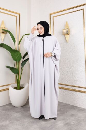 YARASA ABAYA Beyaz - 2328 - 5