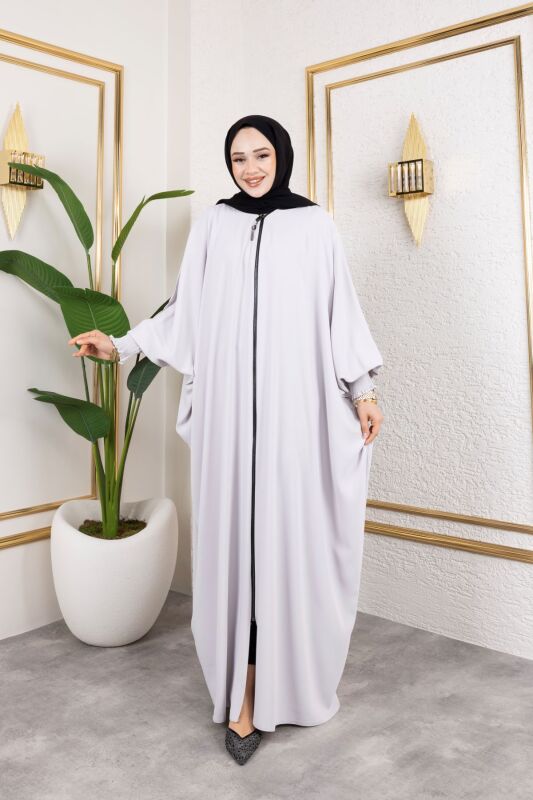 YARASA ABAYA Beyaz - 2328 - 6