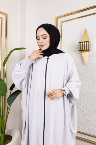 YARASA ABAYA Beyaz - 2328 - 10