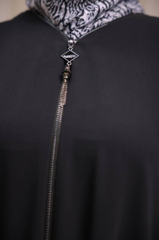YARASA ABAYA Siyah - 2328 - 4