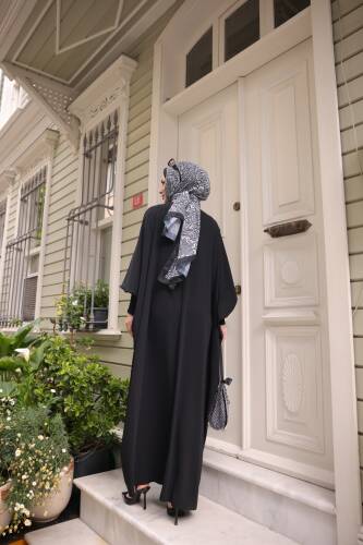 YARASA ABAYA Siyah - 2328 - 5