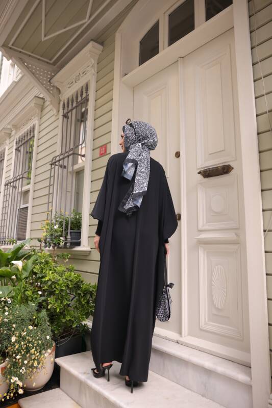 YARASA ABAYA Siyah - 2328 - 5