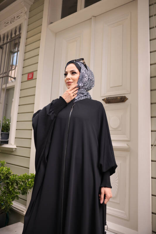 YARASA ABAYA Siyah - 2328 - 6
