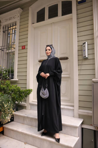 YARASA ABAYA Siyah - 2328 - 2